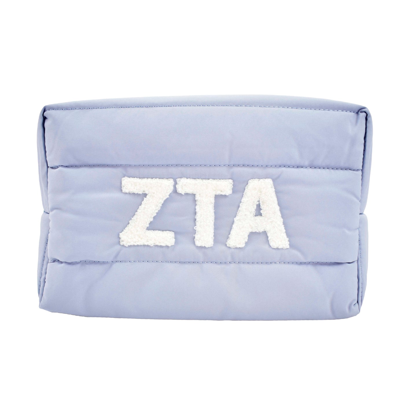 Zeta Tau Alpha Puffer Makeup Bag