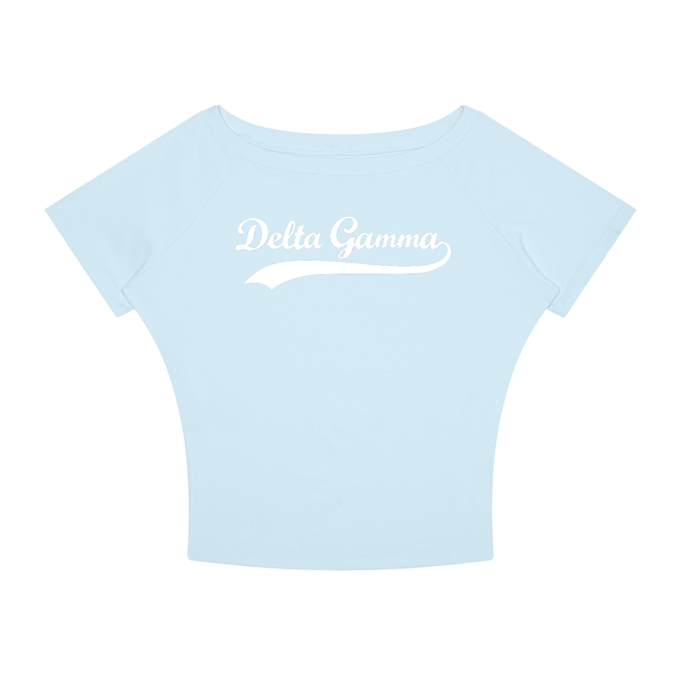 Delta Gamma Off The Shoulder Tee