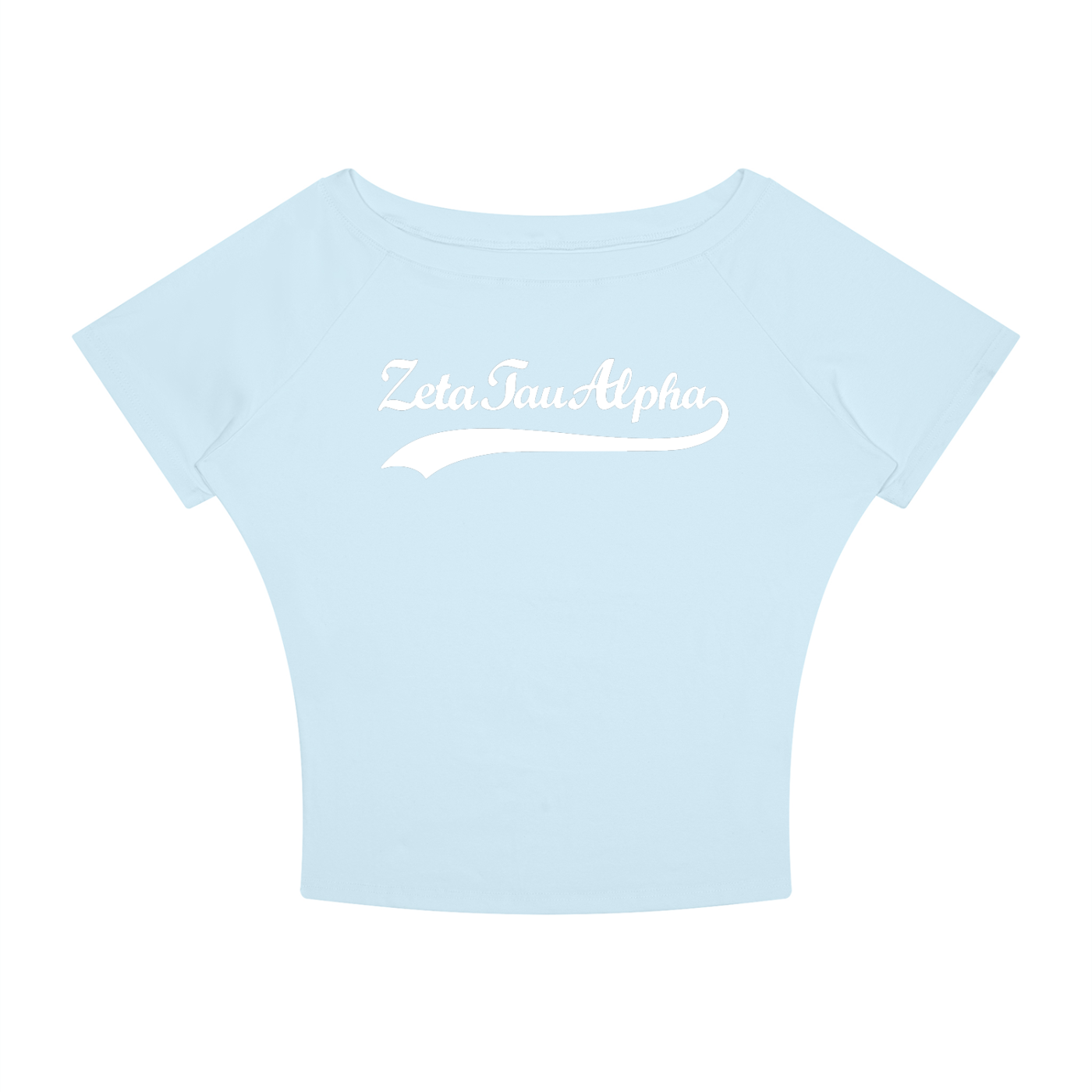 Zeta Tau Alpha Off the Shoulder Tee
