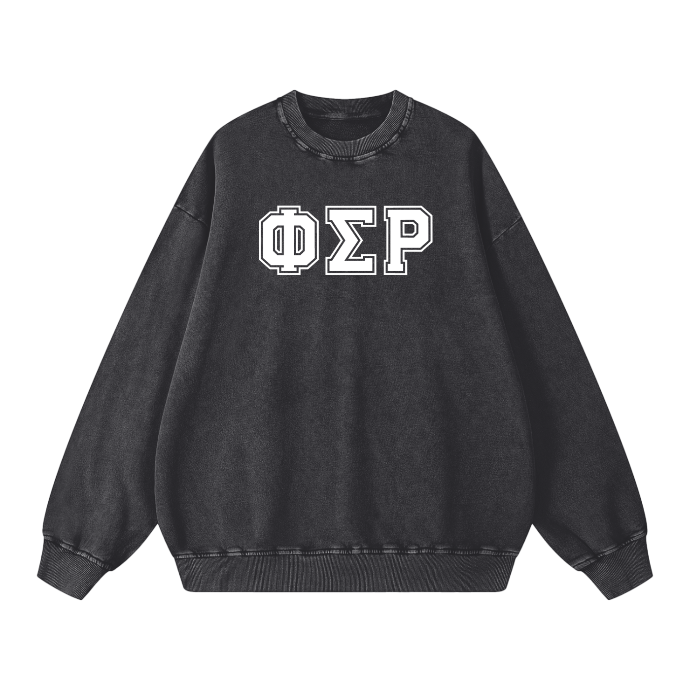 Phi Sigma Rho Letters Oversized Sweatshirt - Ivy Society