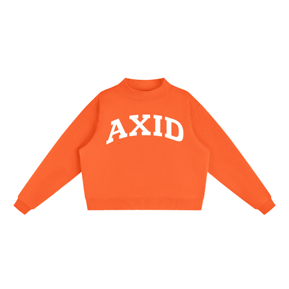 Alpha Xi Delta Mock Neck Sweatshirt