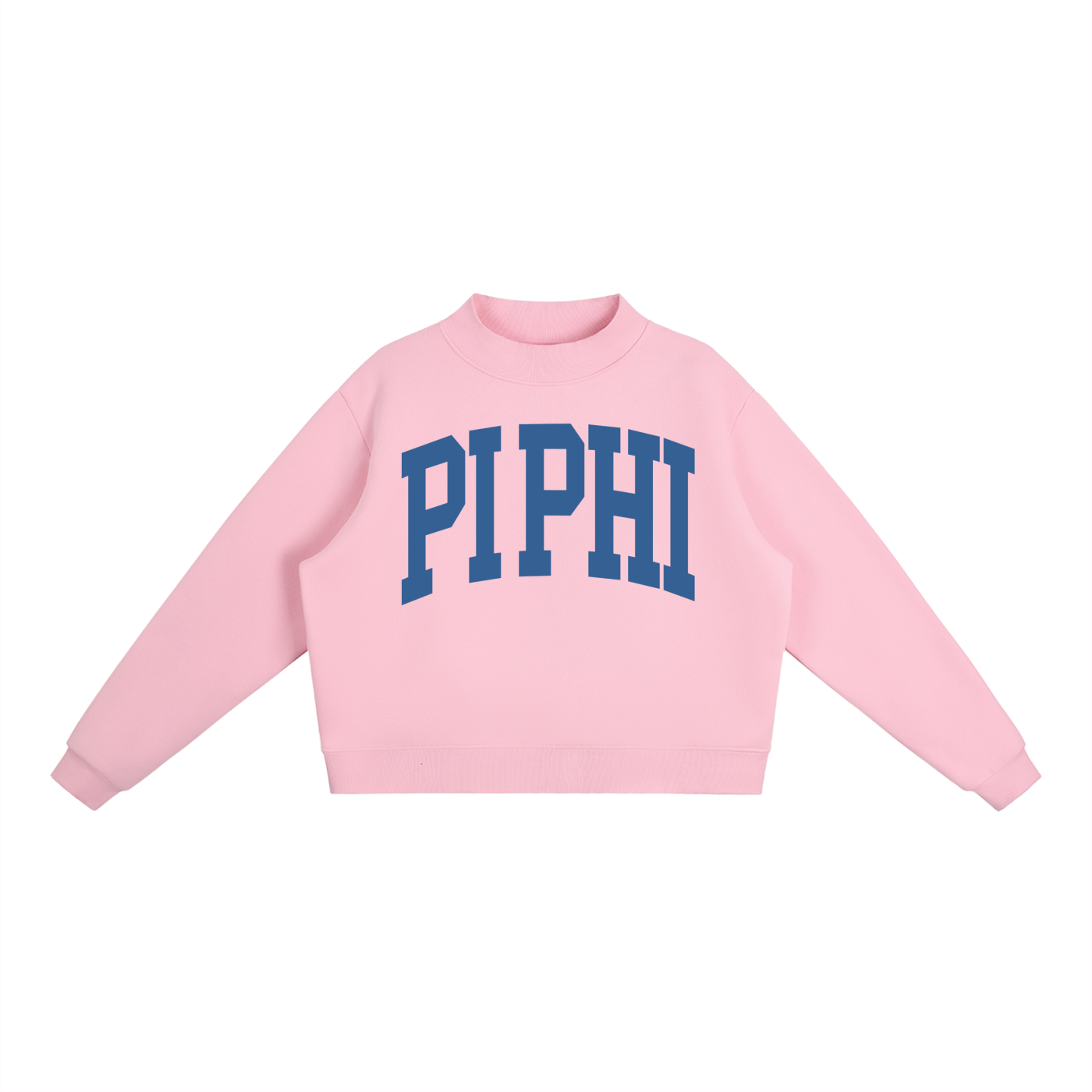 Pi Beta Phi Big Mock Neck Sweatshirt - Ivy Society