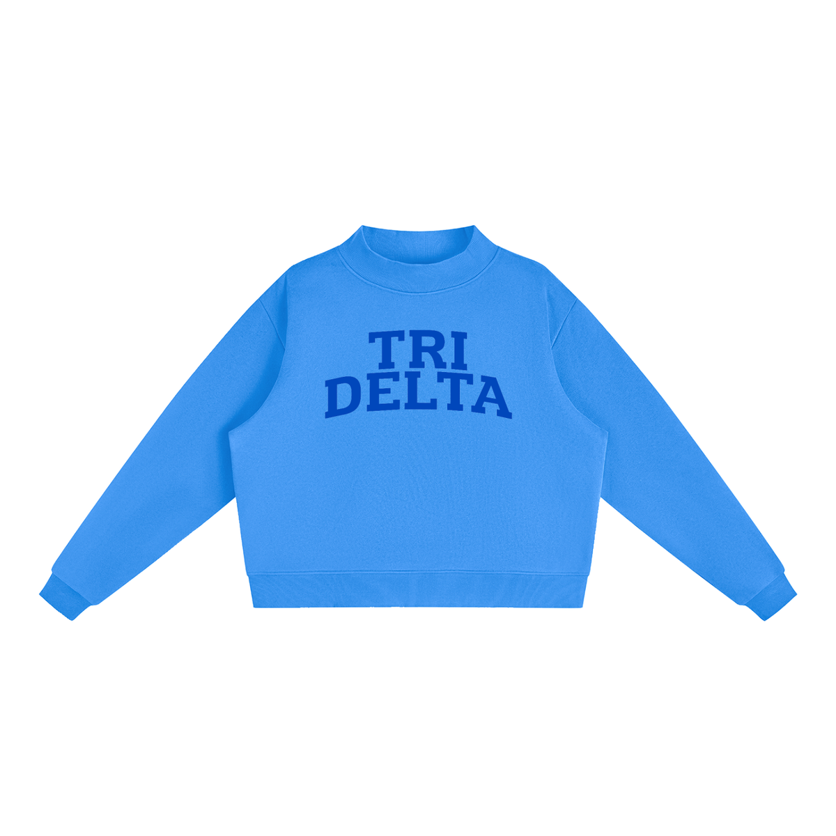 Tri Delta Mock Neck