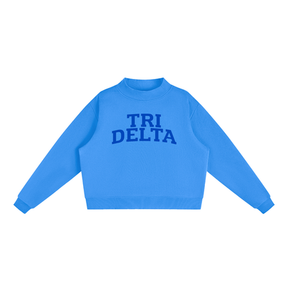 Tri Delta Mock Neck