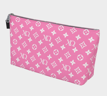 Chi Omega Design Makeup Bag