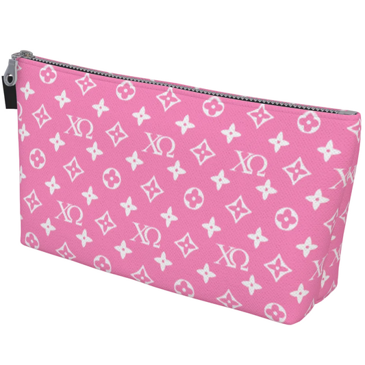 Chi Omega Design Makeup Bag