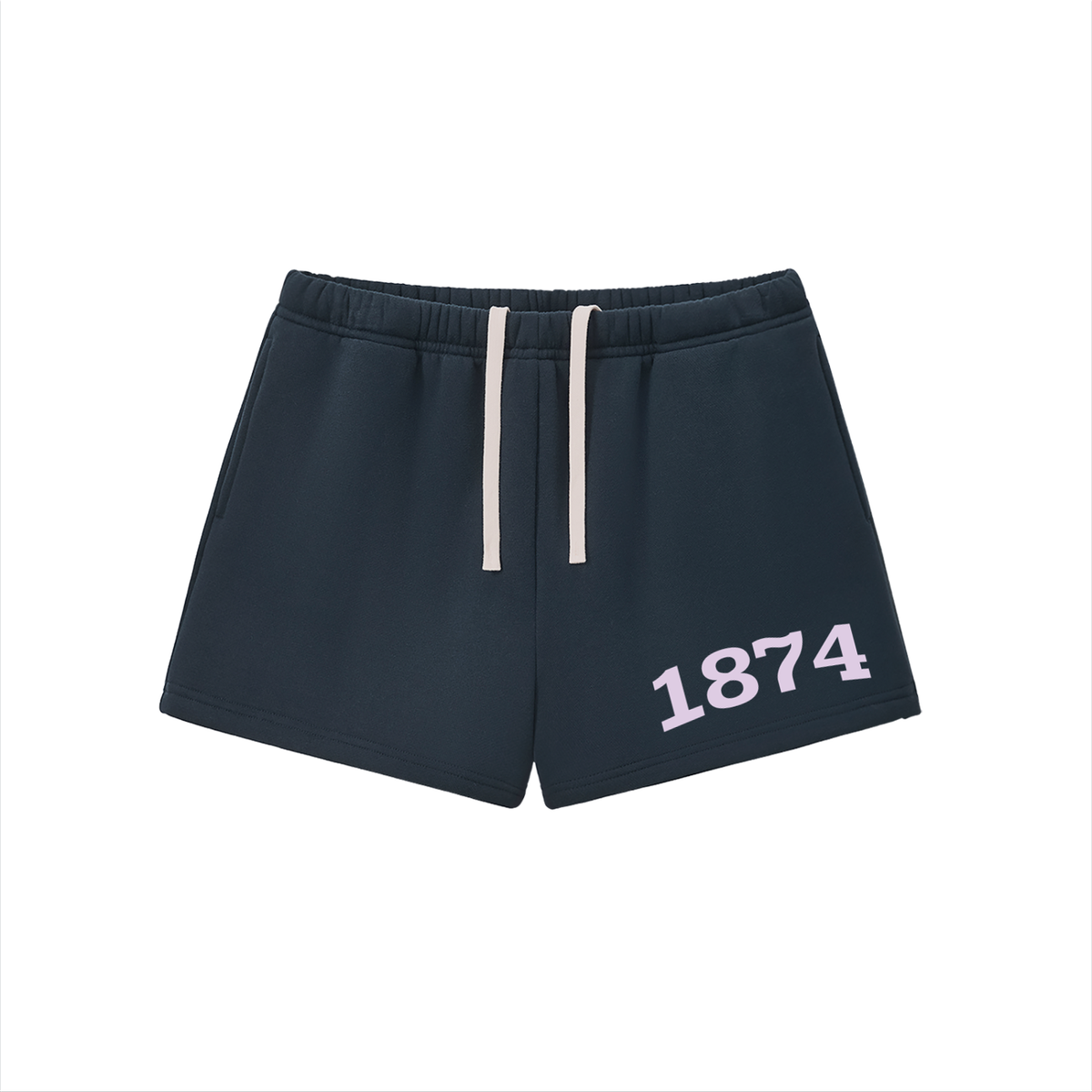 Sigma Kappa Purple Fleece Drawstring Shorts