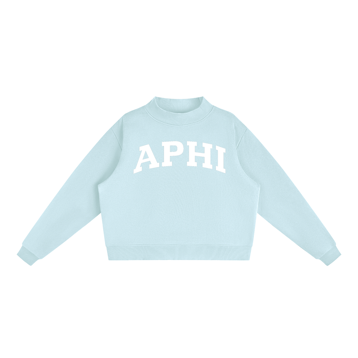 Alpha Phi Mock Neck Sweatshirt