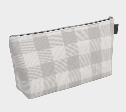 Phi Sigma Rho Personalized Gingham Makeup Bag