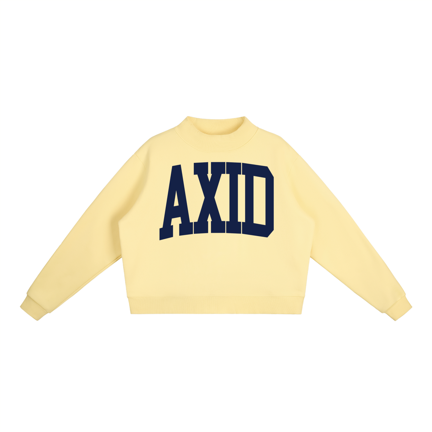 Alpha Xi Delta Big Mock Neck Sweatshirt - Ivy Society