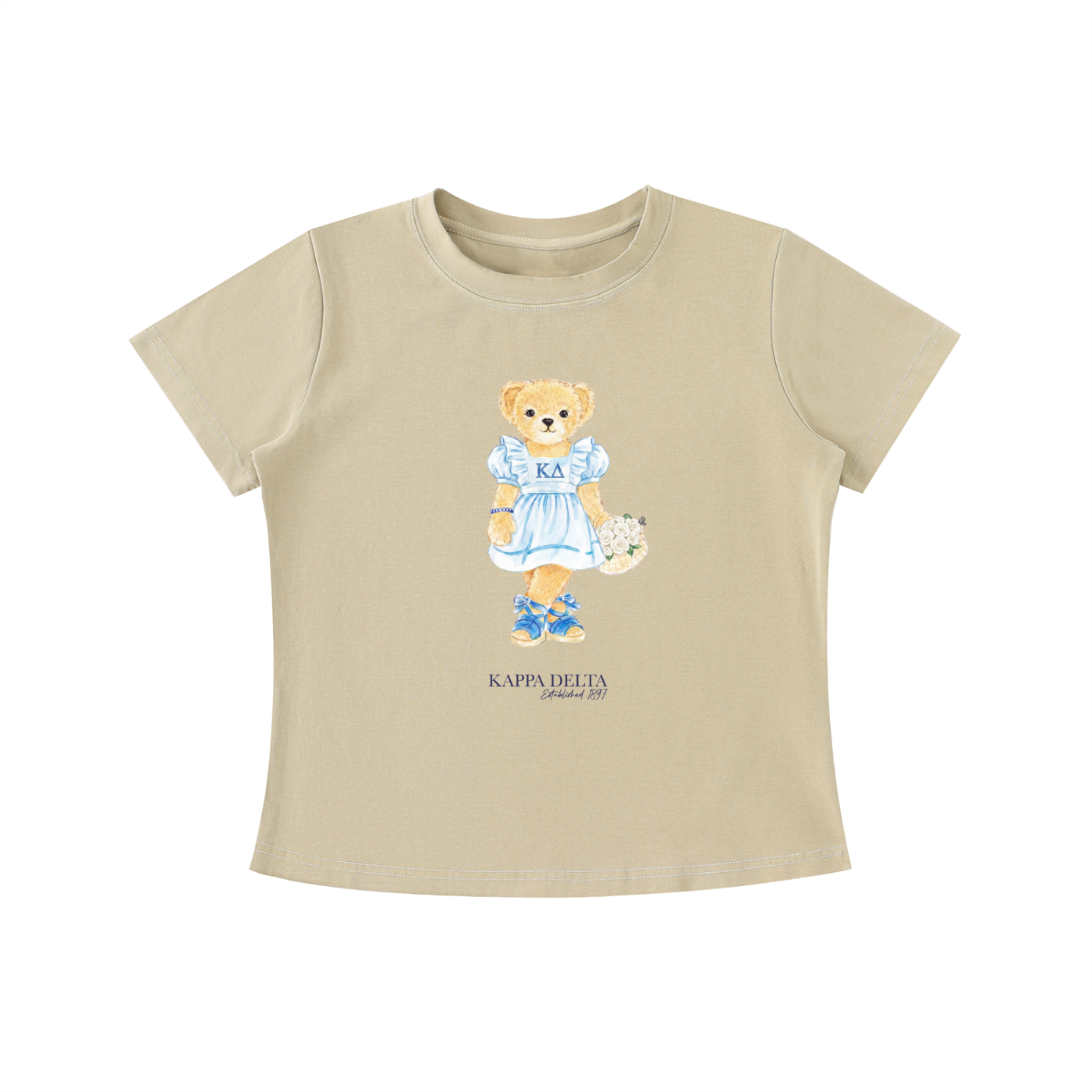 Kappa Delta Flower Bear T Shirt