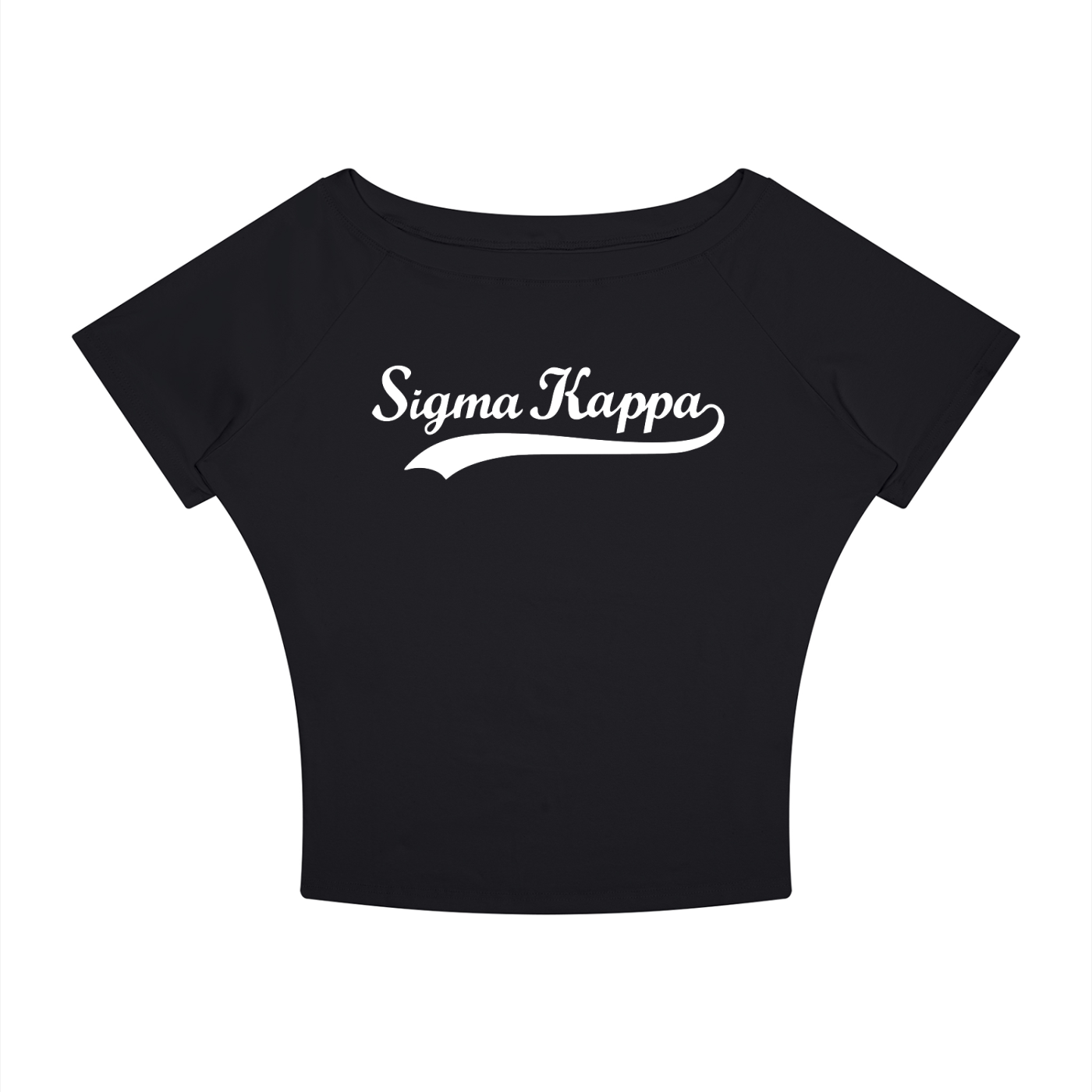 Sigma Kappa Off the Shoulder Tee