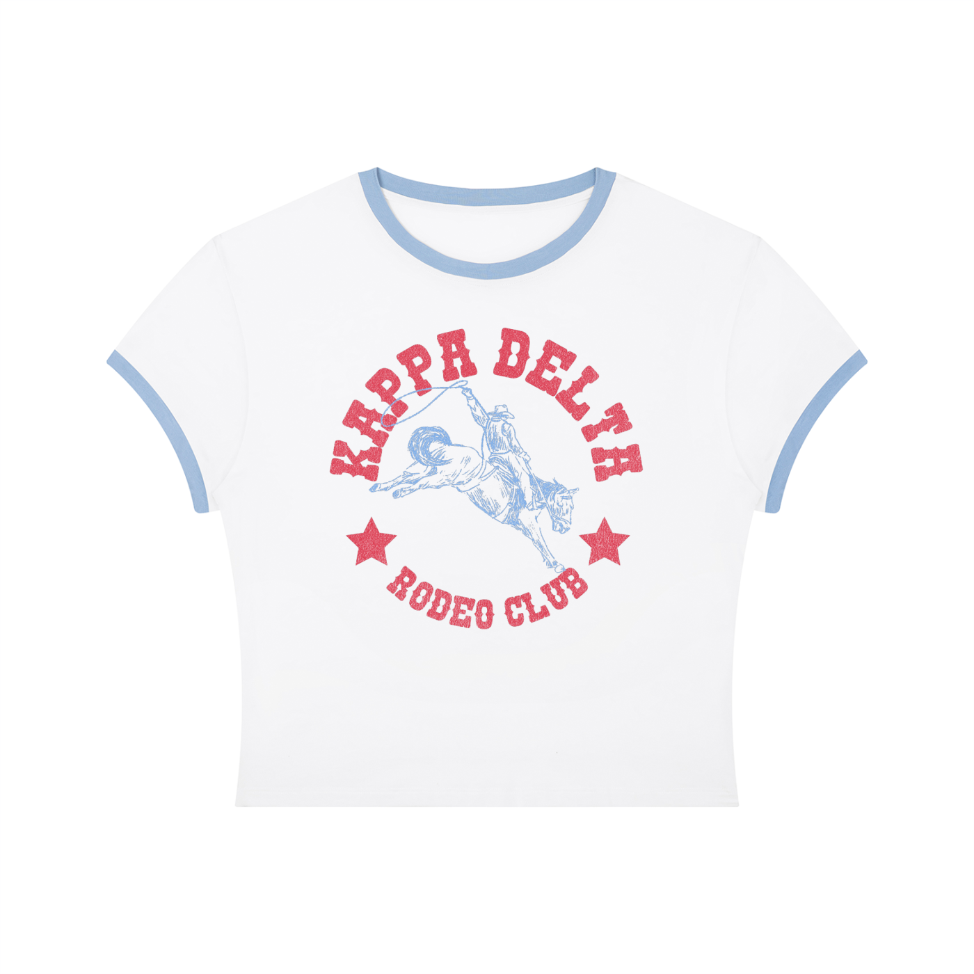 Kappa Delta Rodeo Club Ringer Tee
