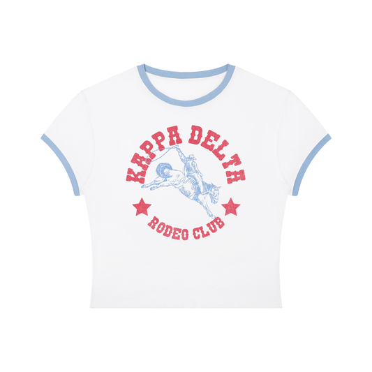 Kappa Delta Rodeo Club Ringer Tee