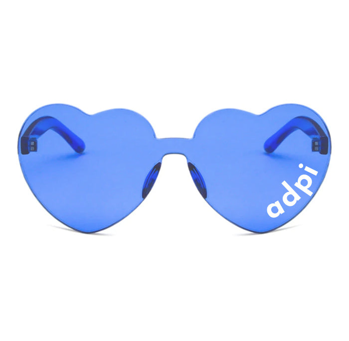 Alpha Delta Pi Heart Sunglasses