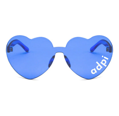 Alpha Delta Pi Heart Sunglasses