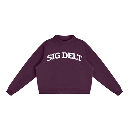 Sig Delt Mock Neck