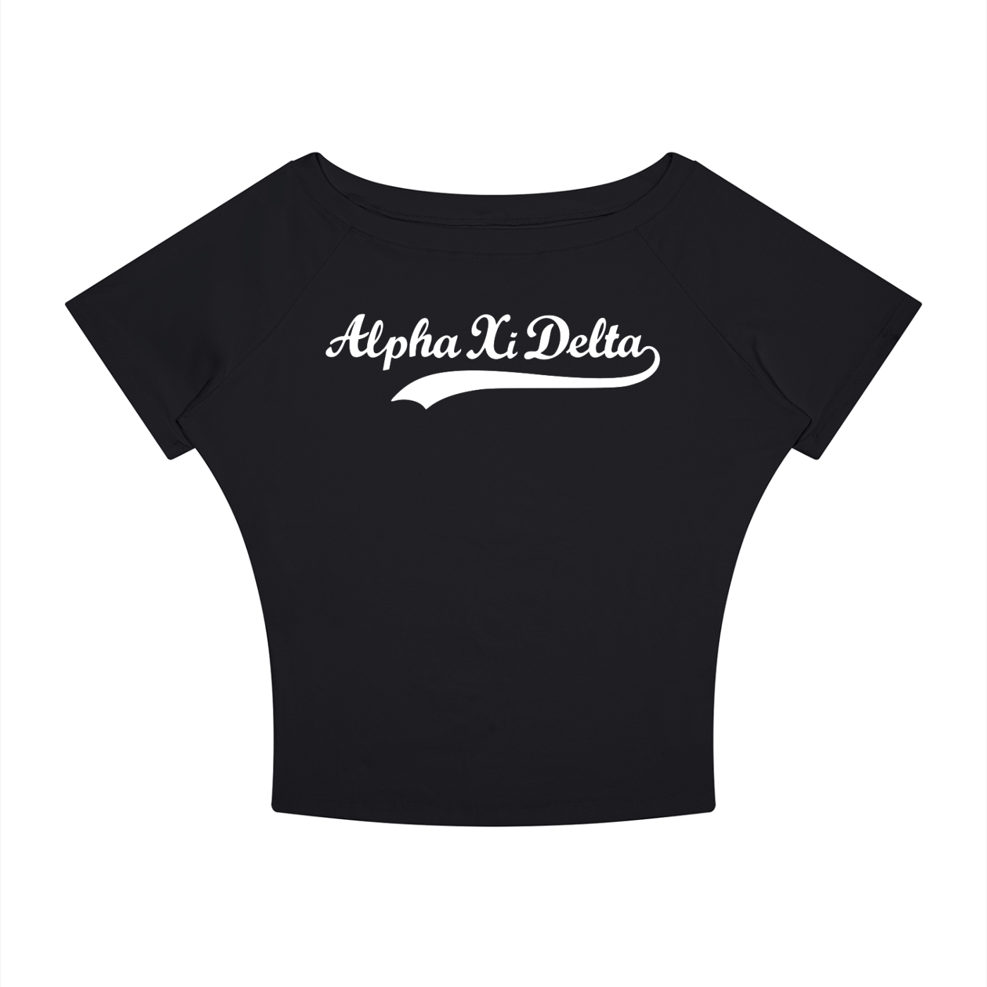 Alpha Xi Delta Off the Shoulder Tee