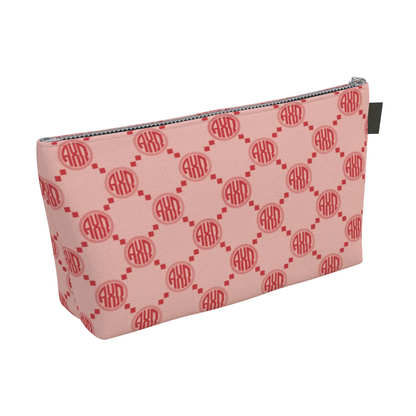 Alpha Chi Omega Print Makeup Bag