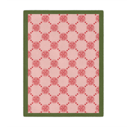 Alpha Chi Omega Print Blanket - Ivy Society