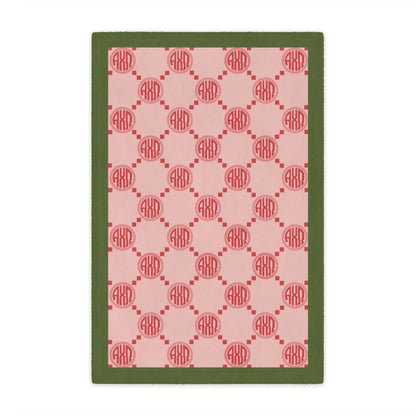 Alpha Chi Omega Print Blanket - Ivy Society