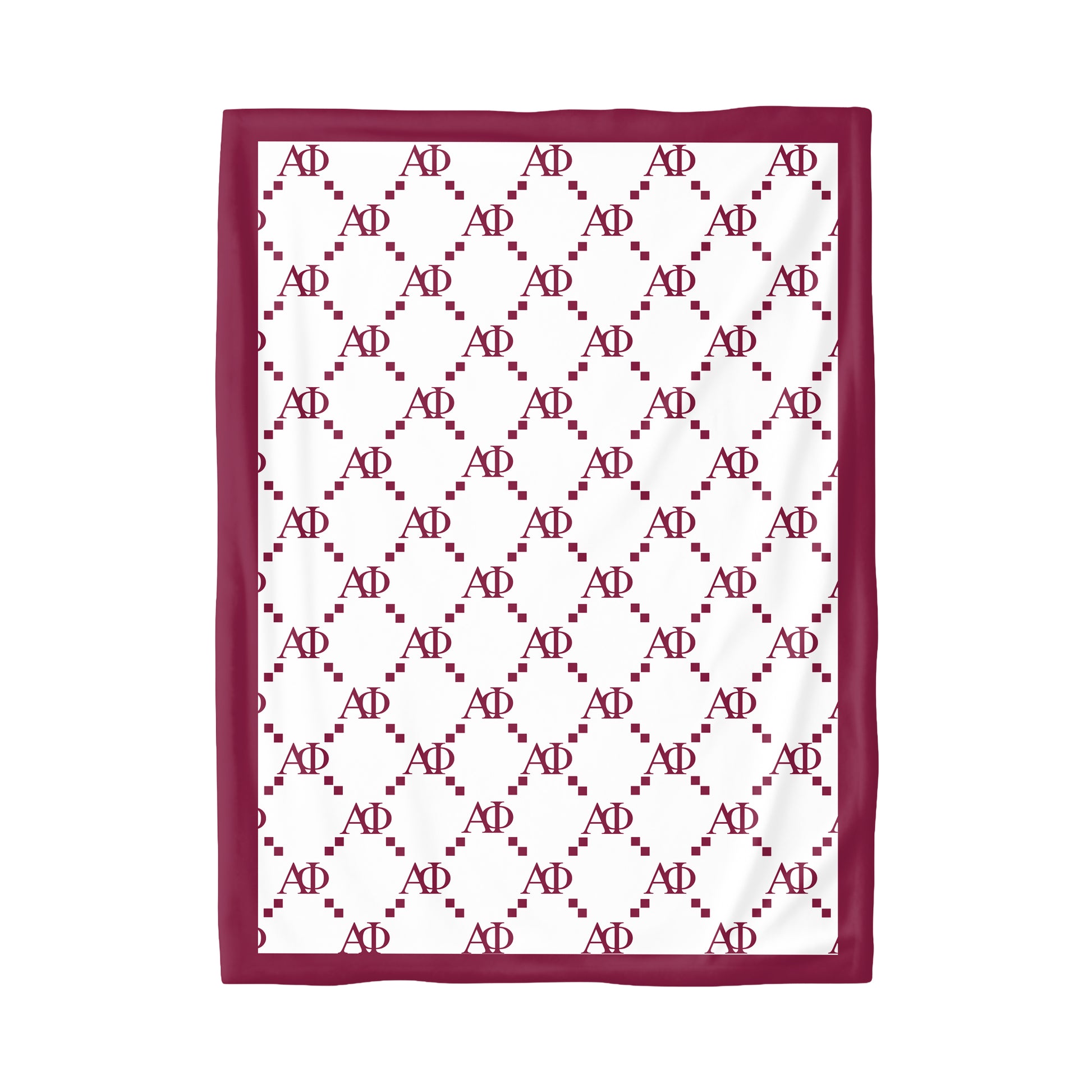 Alpha Phi Print Fleece Blanket - Ivy Society