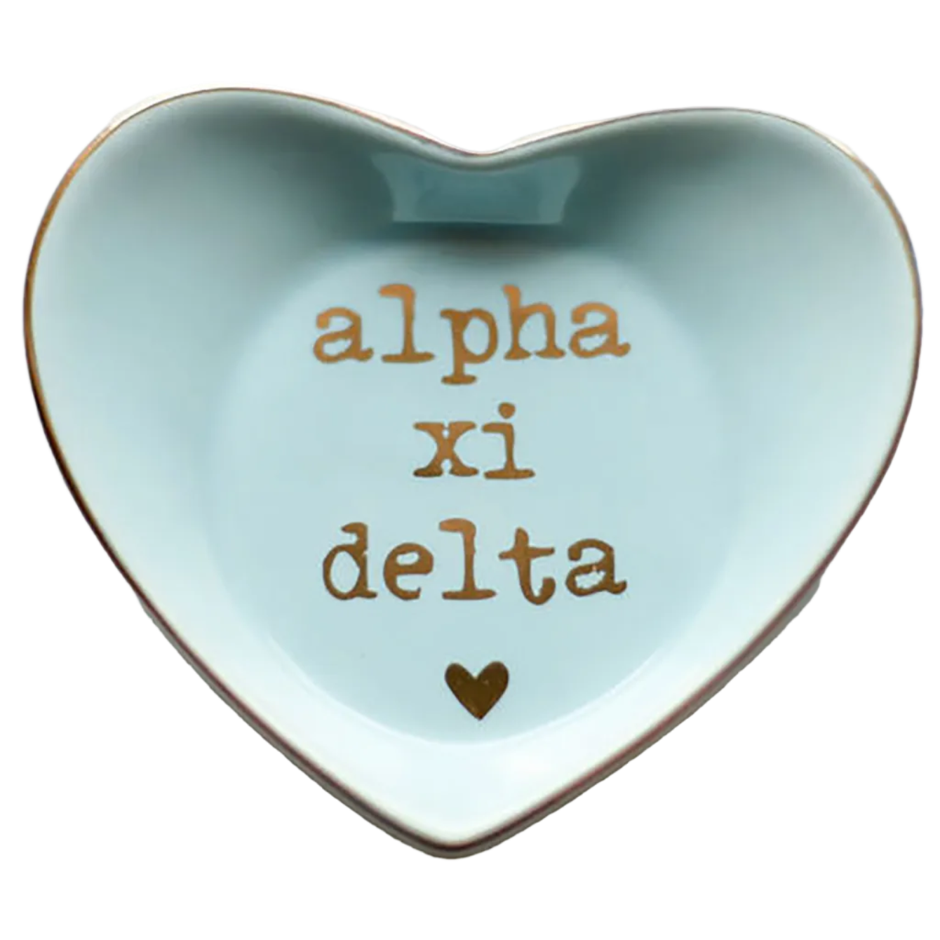 Alpha Xi Delta Heart Ring Dish - Ivy Society