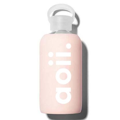 Alpha Omicron Pi Glass Water Bottle