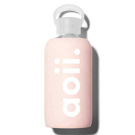 Alpha Omicron Pi Glass Water Bottle