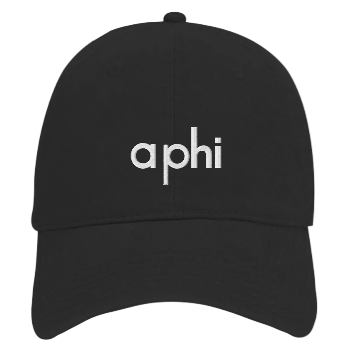 Alpha Phi Puff Embroidered Hat