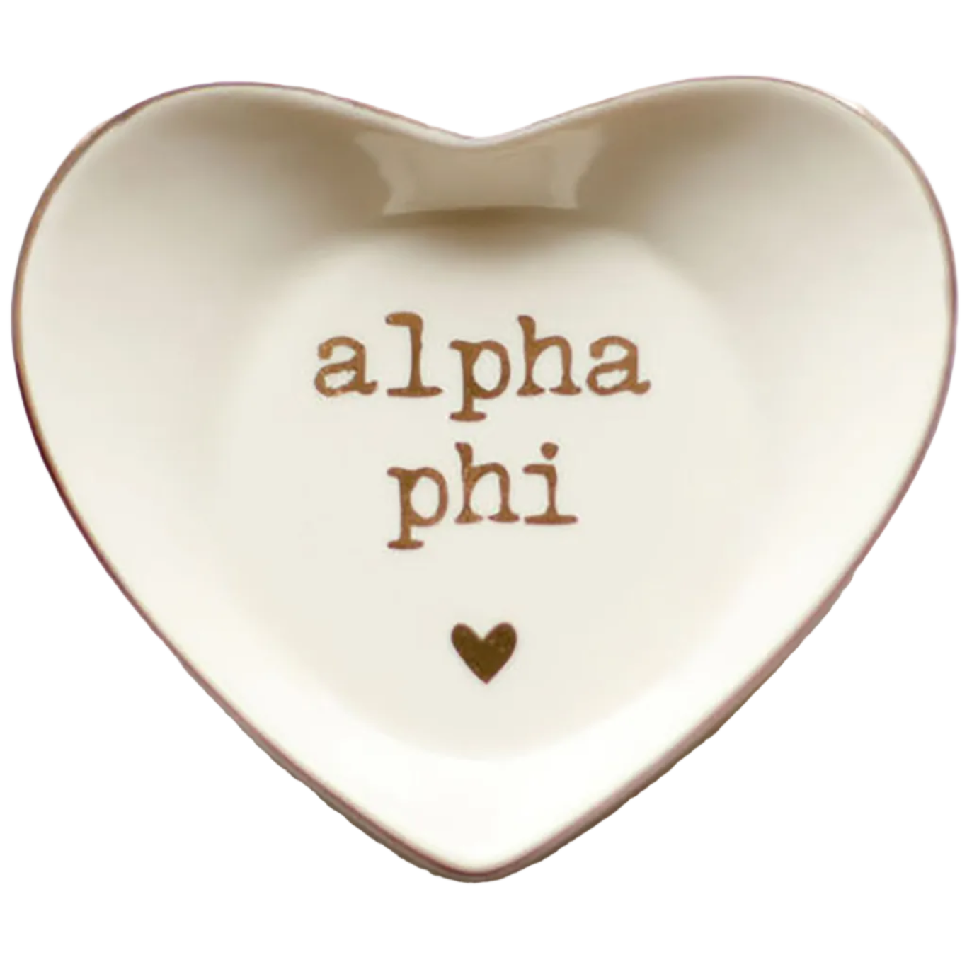 Alpha Phi Heart Ring Dish - Ivy Society