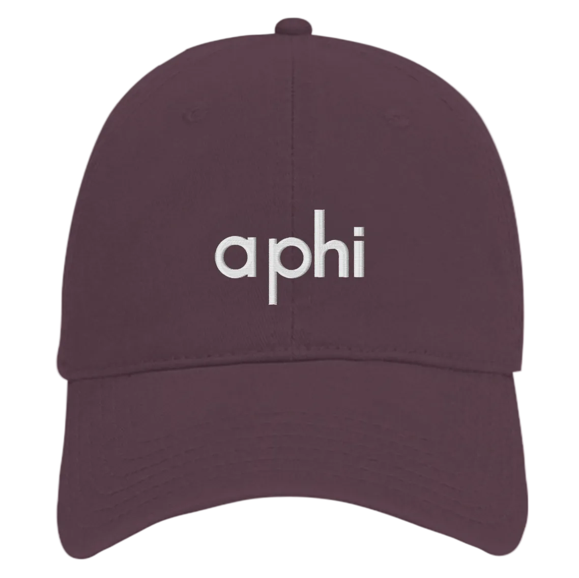 Alpha Phi Puff Embroidered Hat