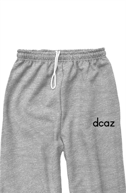 dcaz sweatpants black logo embroidered - Ivy Society