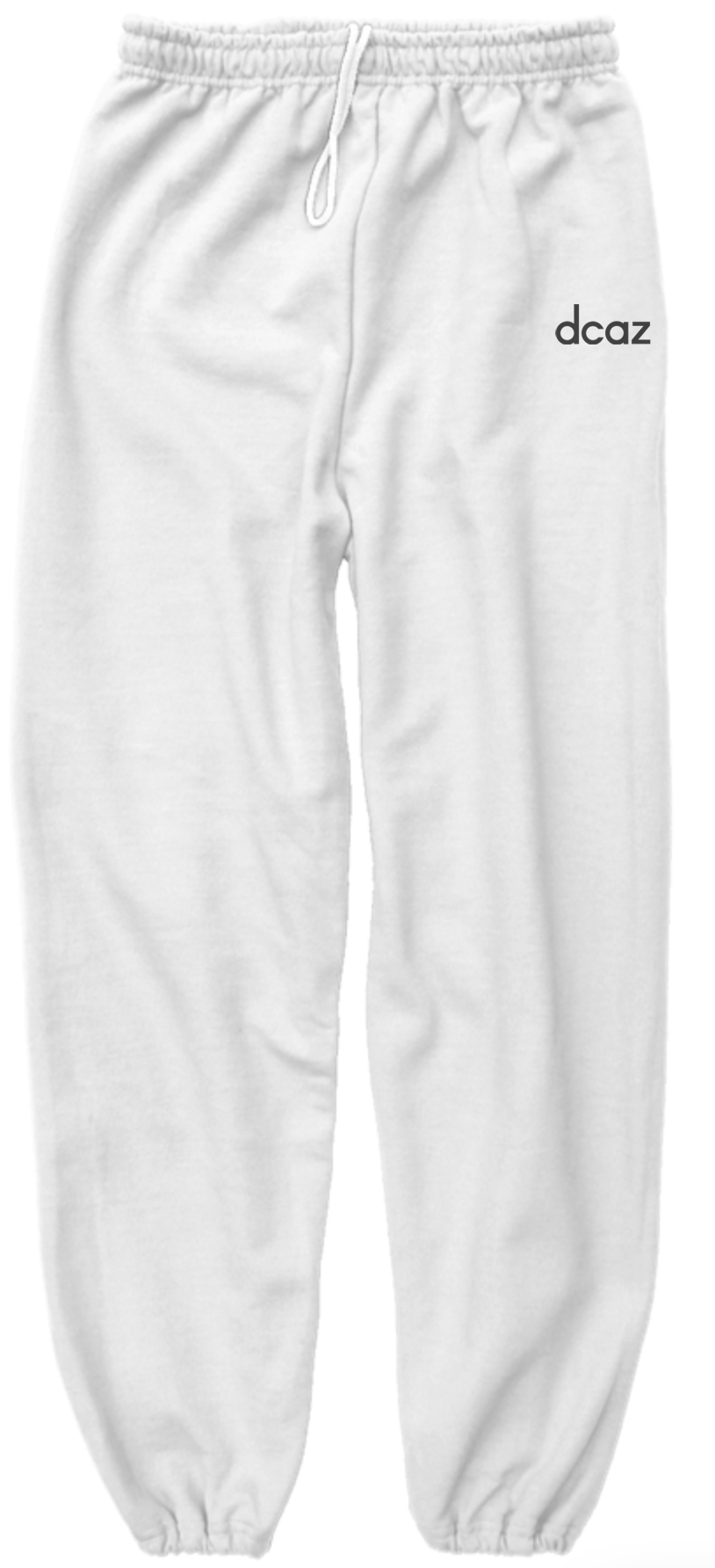 dcaz sweatpants black logo embroidered - Ivy Society
