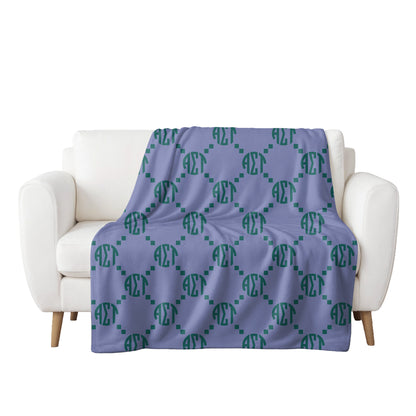 Alpha Sigma Tau Print Blanket - Ivy Society