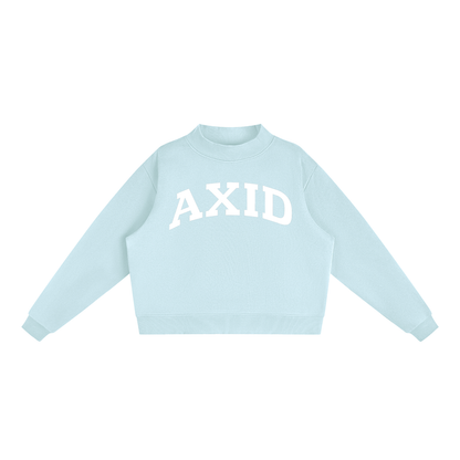 Alpha Xi Delta Mock Neck Sweatshirt