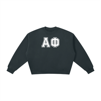 Alpha Phi Letters Sweatshirt