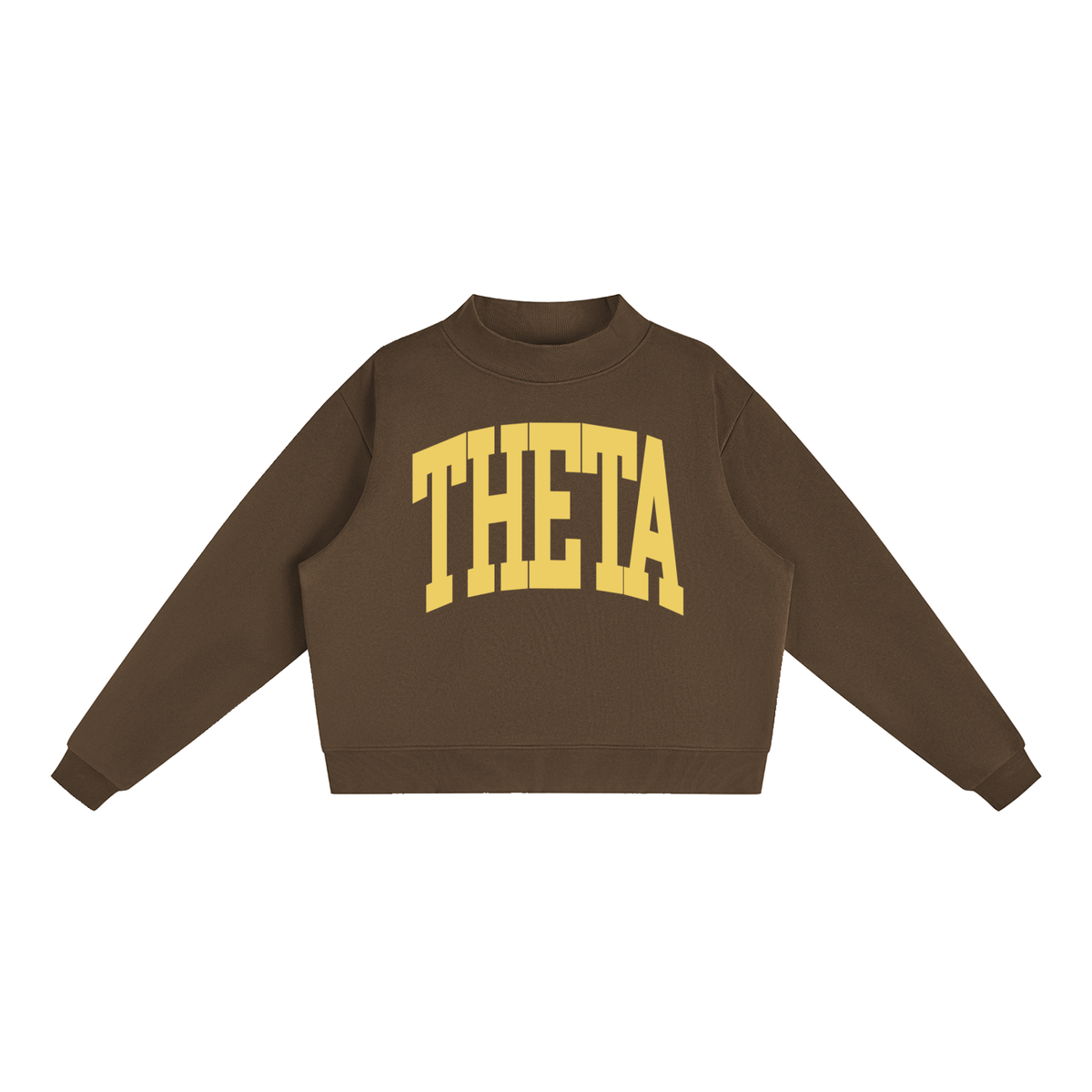 Kappa Alpha Theta Big Mock Neck Sweatshirt