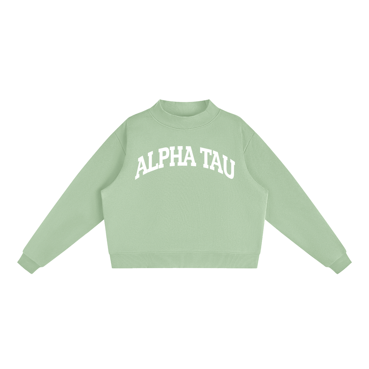Alpha Sigma Tau Mockneck Sweatshirt