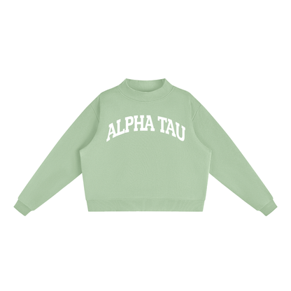 Alpha Sigma Tau Mockneck Sweatshirt