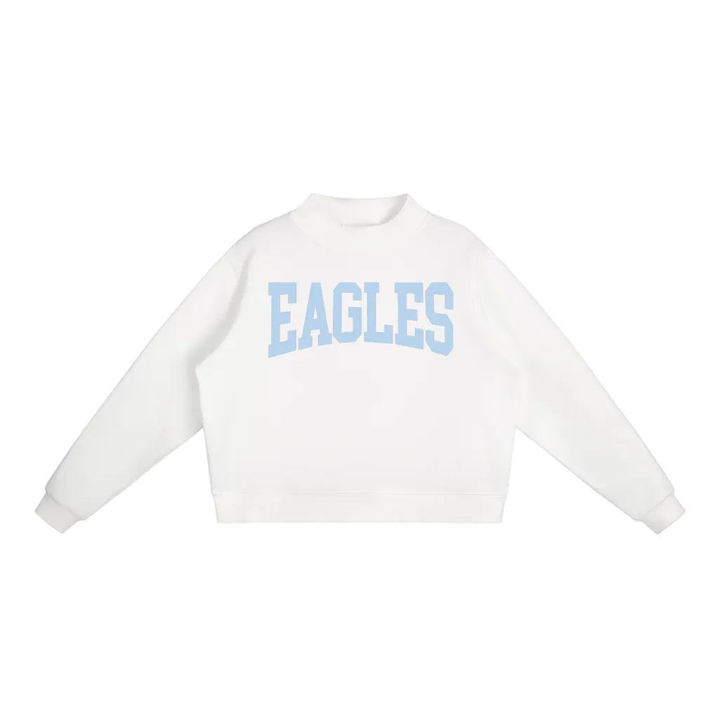 Custom Mock Neck Sweatshirt - Ivy Society