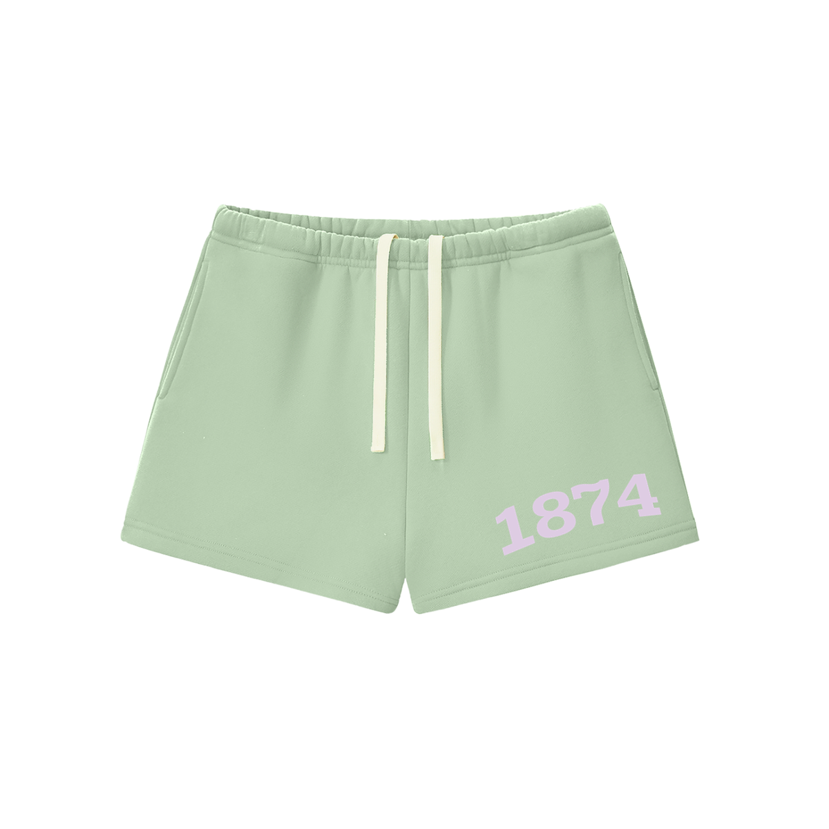 Sigma Kappa Purple Fleece Drawstring Shorts