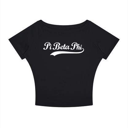 Pi Beta Phi Off the Shoulder Tee