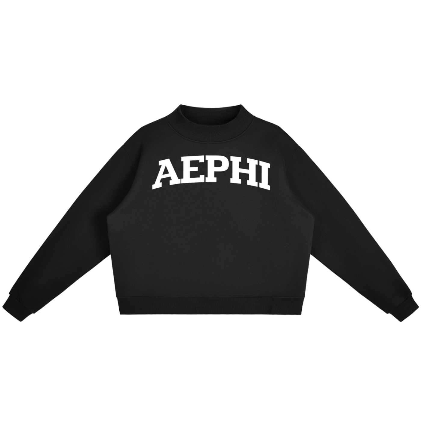 Alpha Epsilon Phi Mock Neck Sweatshirt