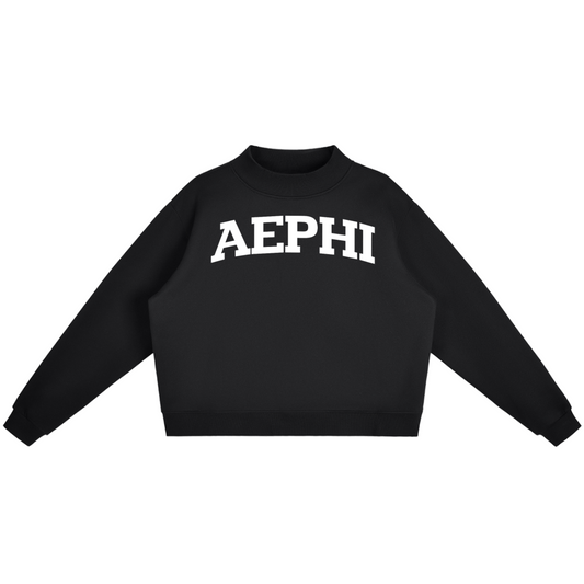 Alpha Epsilon Phi Mock Neck Sweatshirt