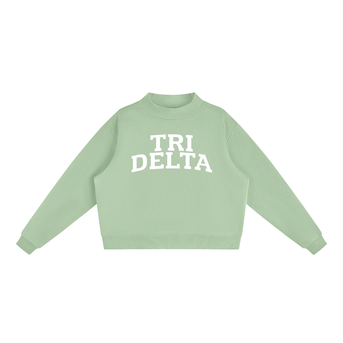 Tri Delta Mock Neck