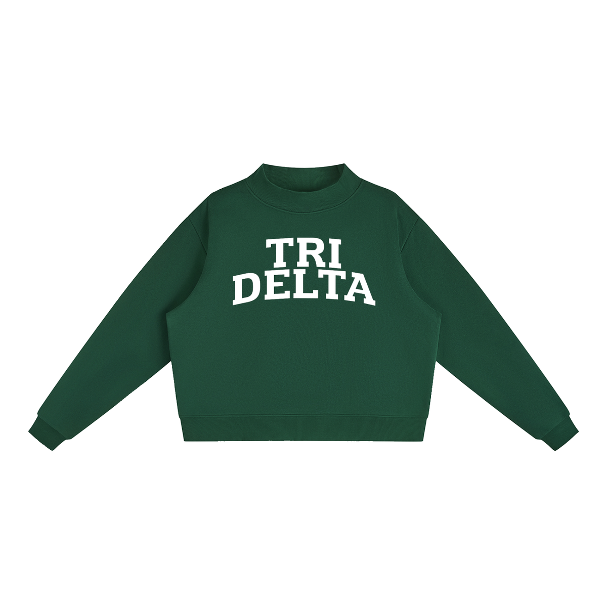 Tri Delta Mock Neck