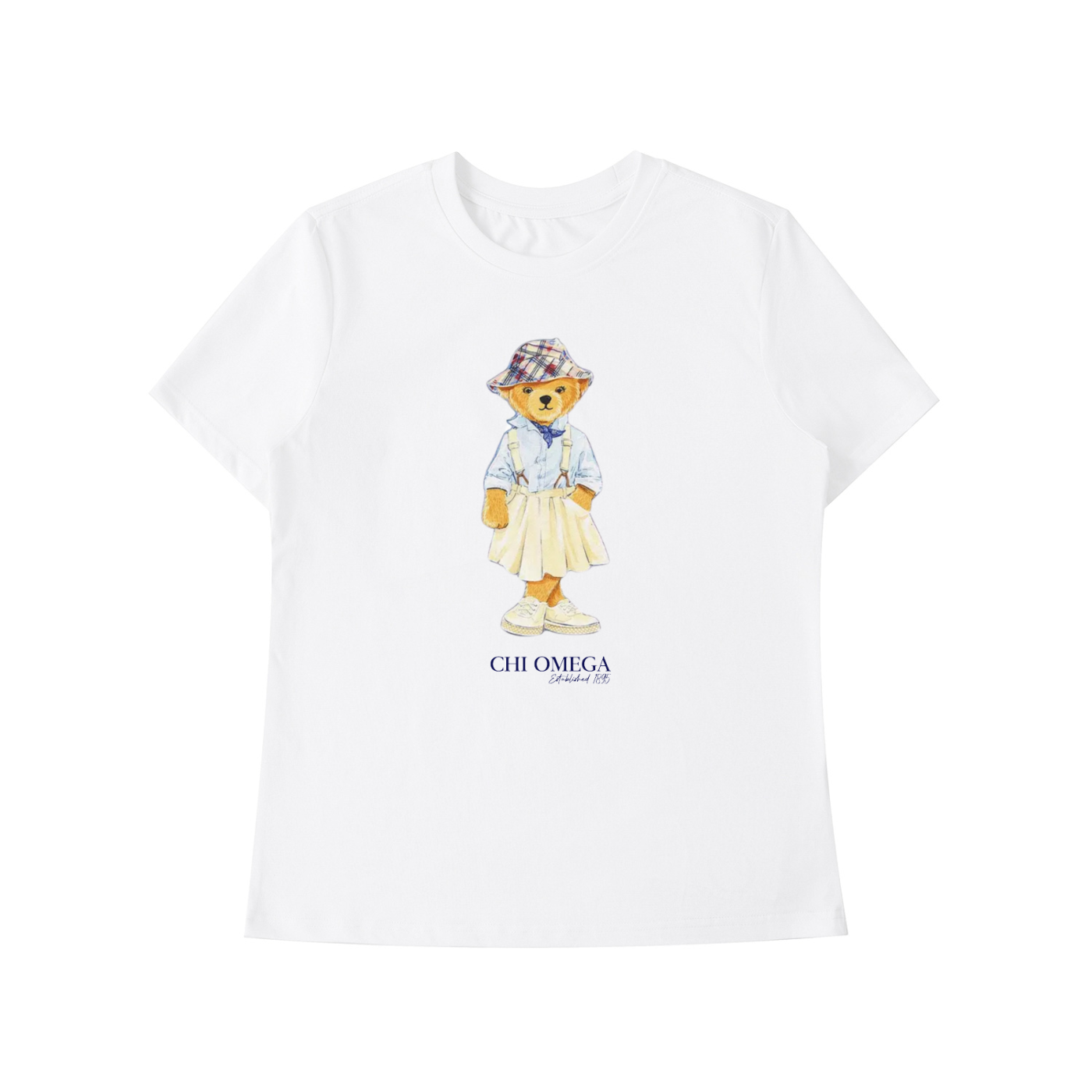 Chi Omega Bear T Shirt