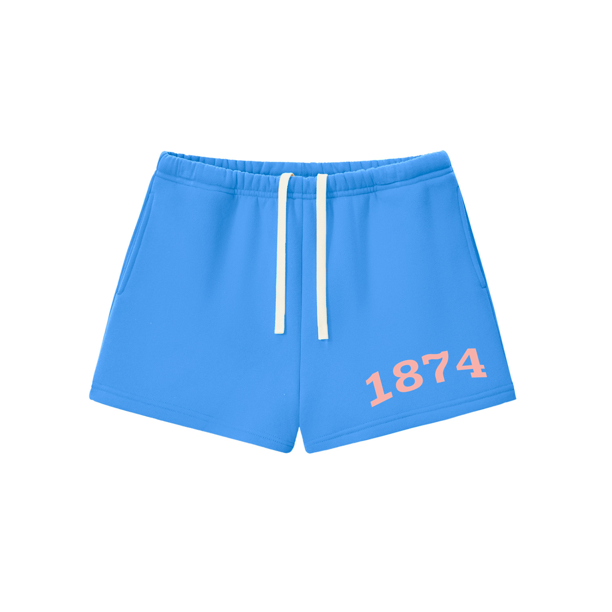 Gamma Phi Beta Blush Fleece Drawstring Shorts