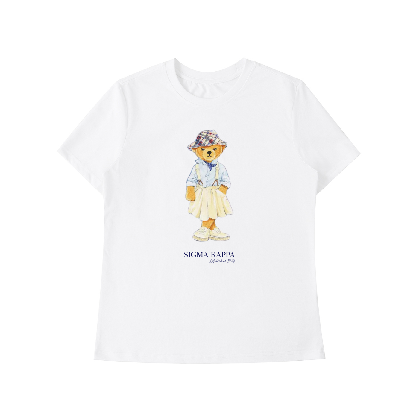 Sigma Kappa Bear T Shirt